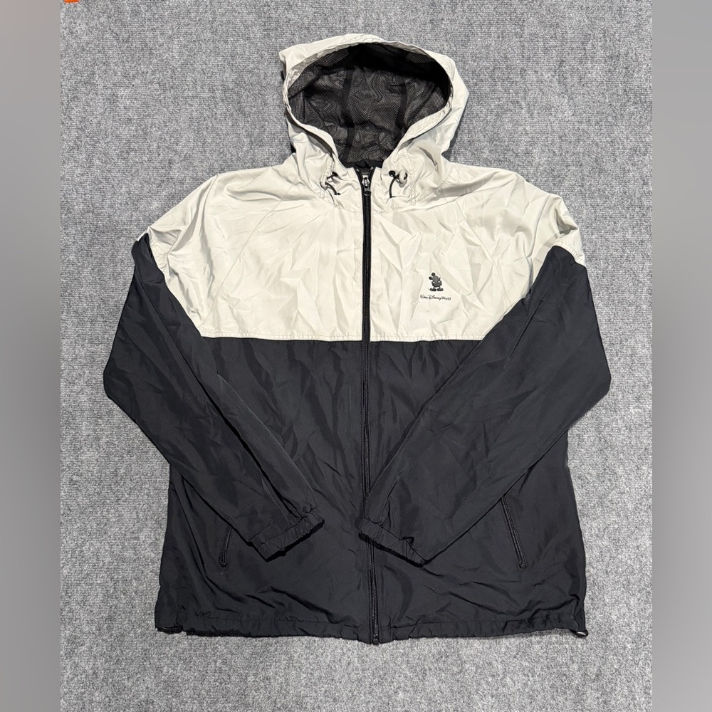 Disney Men’s Jacket - Disney World Hooded Windbreaker 
Size - L